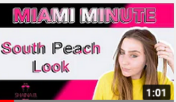 South Peach Miami Palette Look