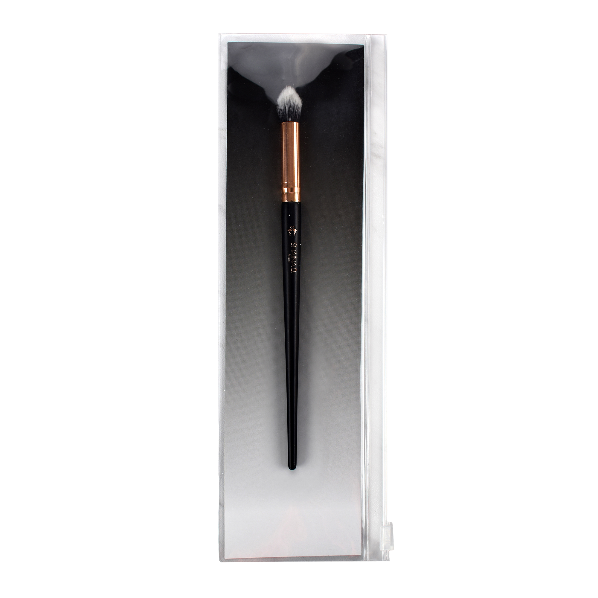 Eye Crease Brush A tapered point to place eyeshadow into the crease of the eye while still