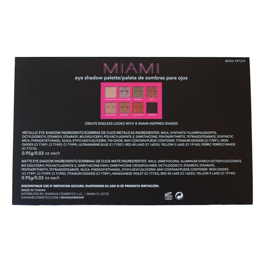 Miami Mini Palette - Eye Shadow