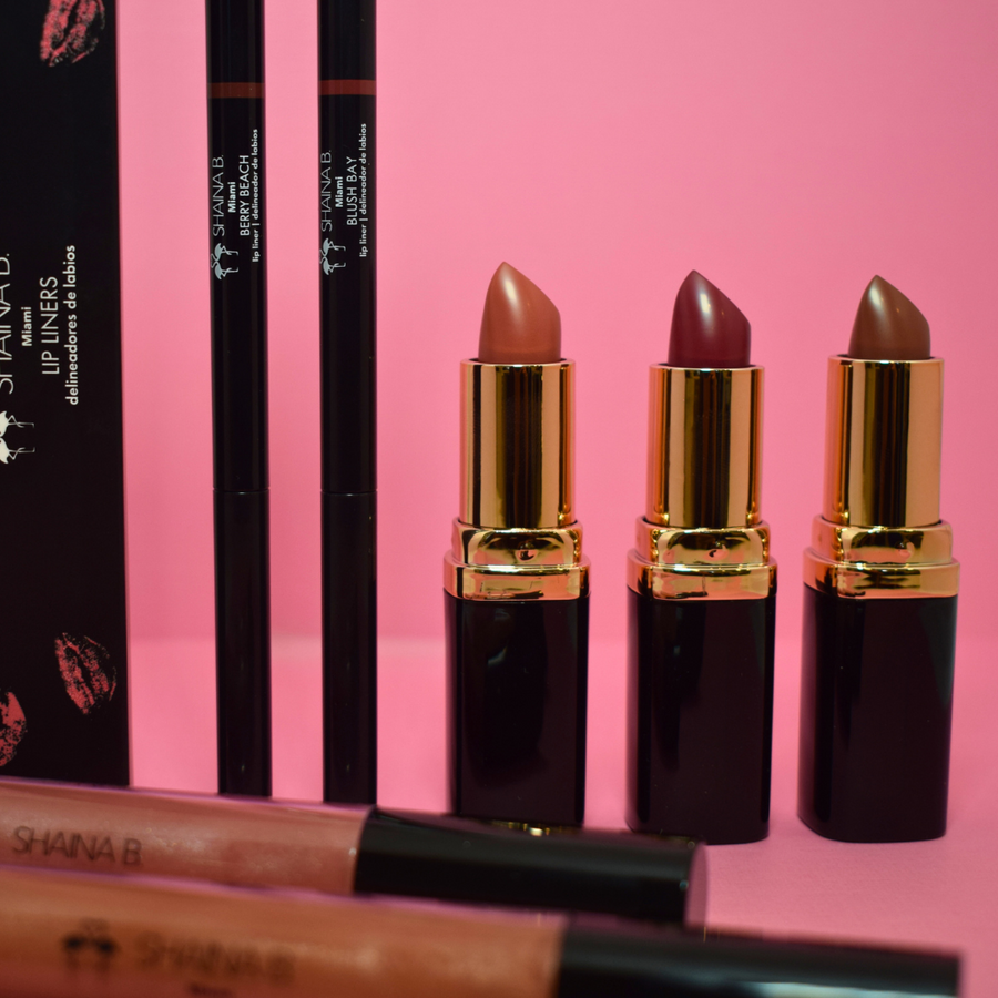 Lip Full Collection – The Ultimate Shaina B. Lip Wardrobe