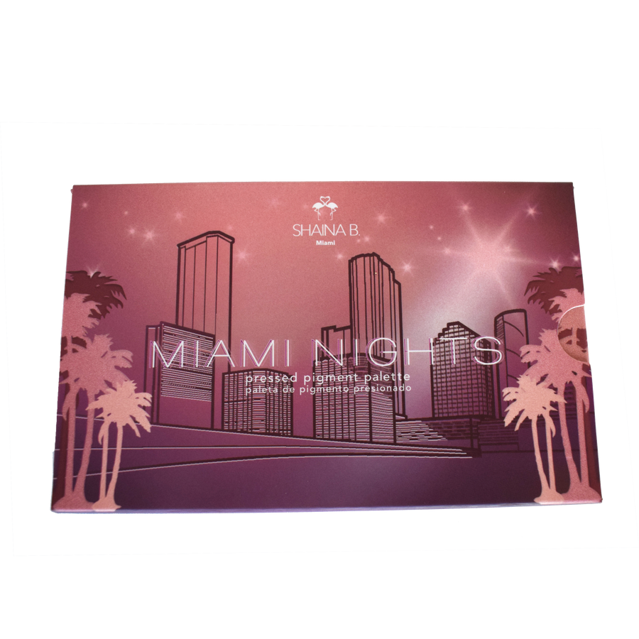 Shaina B Miami Miami Nights Pressed Pigment Palette